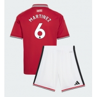 Manchester United Lisandro Martinez #6 Hemmatröja Barn 2026-27 Kortärmad (+ Korta byxor)